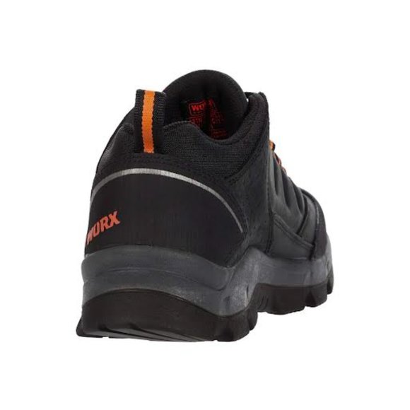 NIB $115 WORX Women 6 Hiking Sneaker Boots 3" Cobalt Hiker Steel Toe in Black - Picture 6 of 9